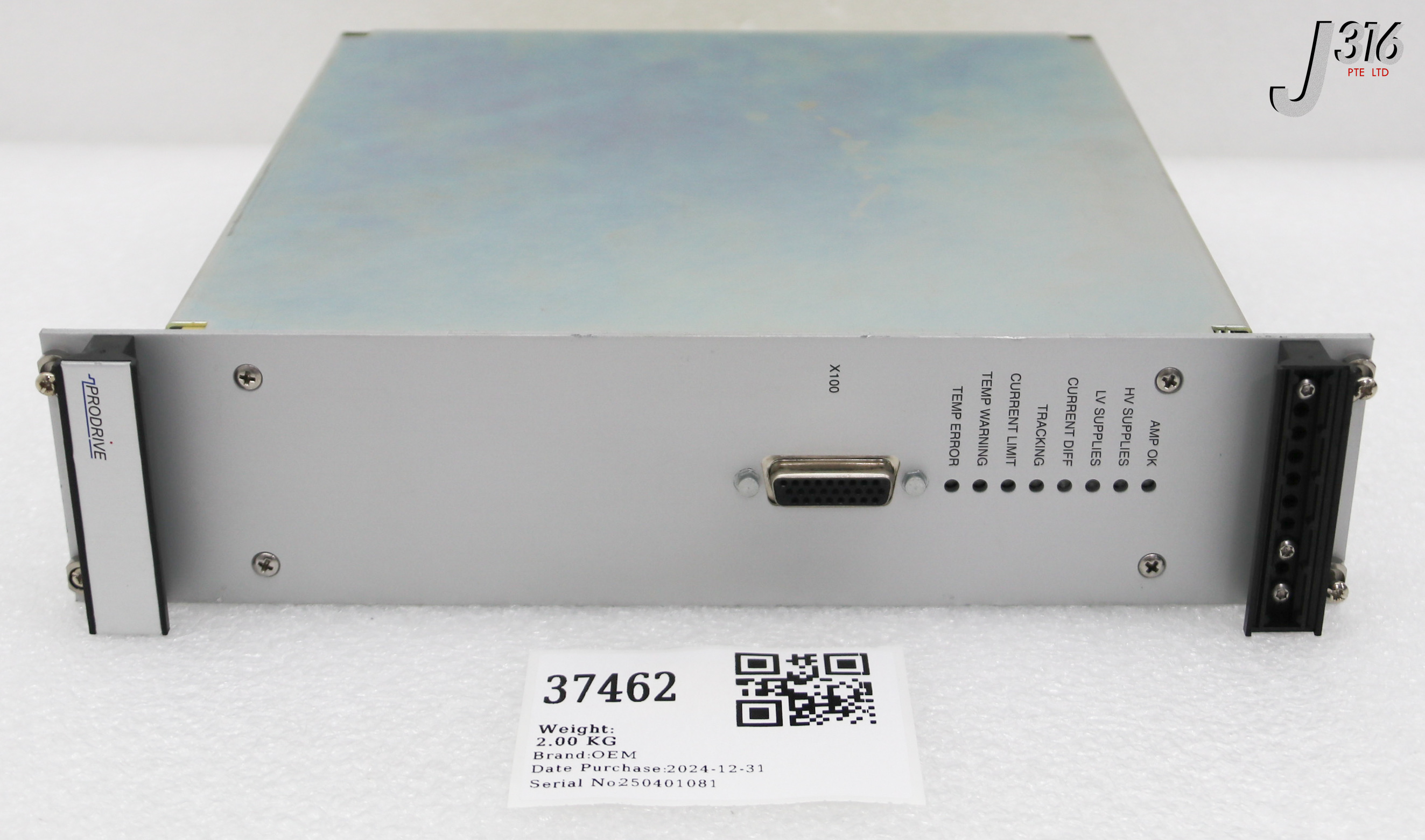 HD 37462 OEM PRODRIVE, AMPLIFIER CARD ASSY PADC 65/13 | eBay